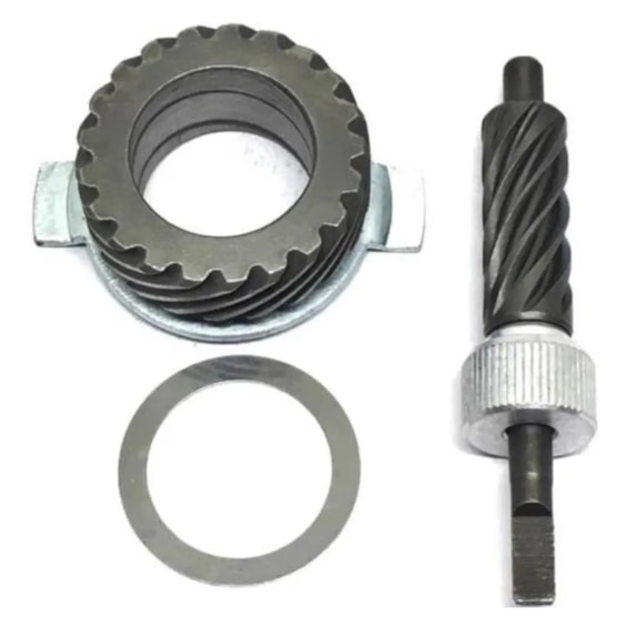 ENGRENAGEM VELOCIMETRO BIZ 125 06 / BIZ 100 2013 TAMBOR FERRO (SCUD) 1
