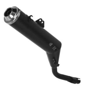 Escapamento TORK BROS 125 / 150 ATE 2008 MOD Original ES-255H Preto