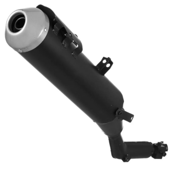 Escapamento TORK BROS 150 2009-14 MOD Original (ponteira) Preto