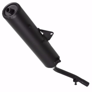 Escapamento TORK XTZ 125 MOD Original (ponteira) Preto
