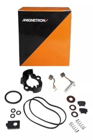 Escova Motor Arranque (C/ Mesa) Titan 150 / FAN 125 2009- / Titan 160 START / FLEX - KIT C/RETENTORE