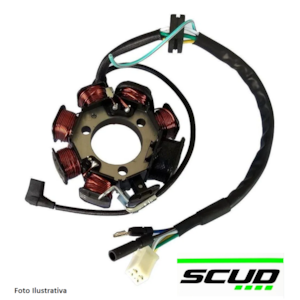 Estator Completo Titan 125 2000-01 / XLR 125 (SCUD) 10660008