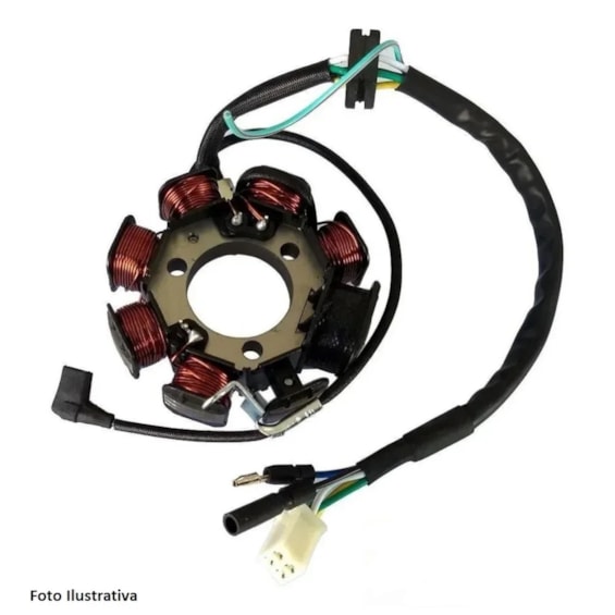 ESTATOR COMPLETO TITAN 125 2001-02 / XLR 125 SMARTFOX ESTATOR COMPLETO TITAN 125 2001-02 / XLR 125 SMARTFOX