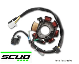 Estator Completo Titan 125 95-99 S/ Mesa (SCUD) 10660012