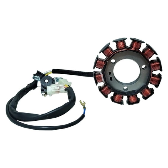 ESTATOR COMPLETO TITAN 150 2009- INJECAO ELETRONICA (SCUD) 10660007