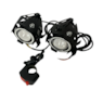 FAROL DE MILHA LED KGA FLO-5 C/ SUPORTE E BOTAO LIGA/DESLIGA (PAR)