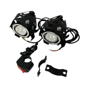 FAROL DE MILHA LED KGA FLO-7 DAY LIGHT C/ SUPORTE E BOTAO LIGA/DESLIGA