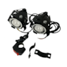 FAROL DE MILHA LED KGA FLO-7 DAY LIGHT C/ SUPORTE E BOTAO LIGA/DESLIGA