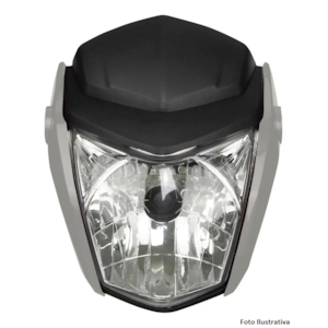 FAROL FAN 160 2023 PRATA METALICO (PLASMOTO) COMPLETO
