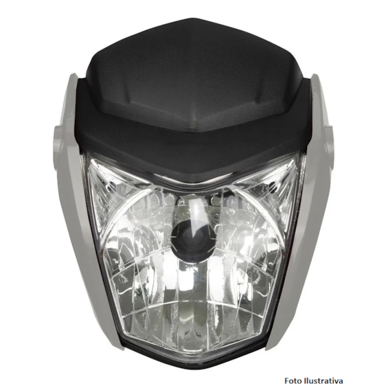 FAROL FAN 160 2023 PRATA METALICO (PLASMOTO) COMPLETO