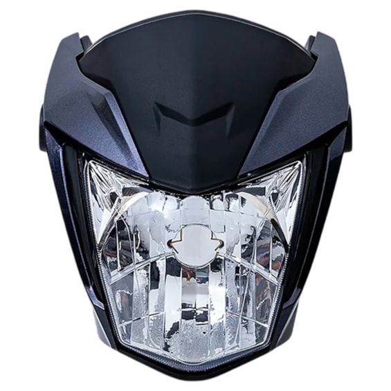 FAROL FAN 160 24 CINZA EMBARE METALICO (PLASMOTO) COMPLETO