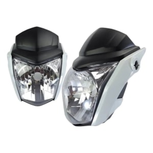 FAROL TITAN 150 2014- / FAN 125 /150 /160 2014- BRANCO (PLASMOTO) COMPLETO