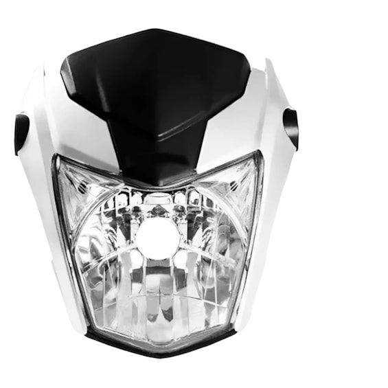 FAROL TITAN 160 -20 BRANCO ANDES PEROLIZADO (PLASMOTO) COMPLETO