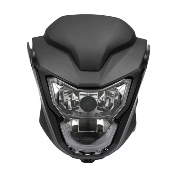 FAROL TITAN/FAN 160 -25/ FAN 160 19 (LAMP SUBST) CINZA UNA METALICO (PLASMOTO) COMPLETO FAROL TITAN/FAN 160 -25/ FAN 160 19 (LAMP SUBST) CINZA UNA METALICO (PLASMOTO) COMPLETO