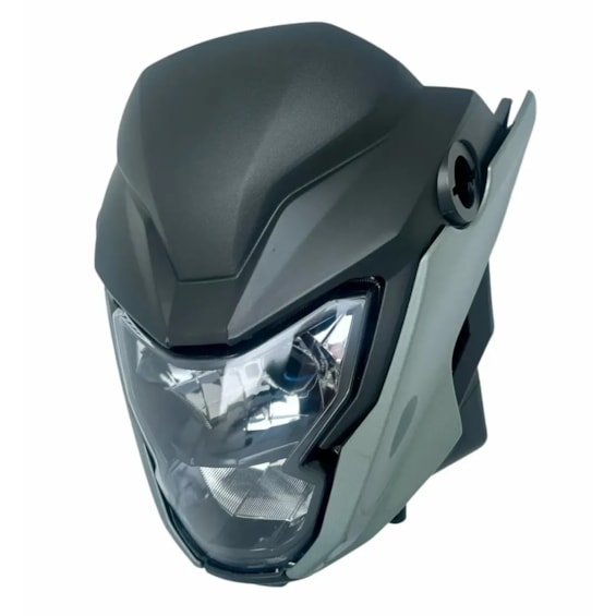 FAROL TITAN/FAN 160 -25/ FAN 160 23 E 26 (LAMP SUBST) PRATA IRON NAIL METALIC (PLASMOTO)