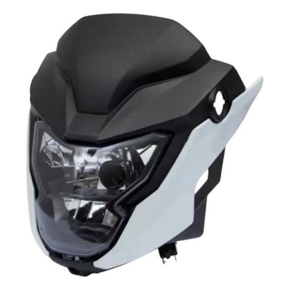 FAROL TITAN/FAN 160 -25/ TITAN 150 14 (LAMP SUBST) BRANCO ROSS (PLASMOTO)