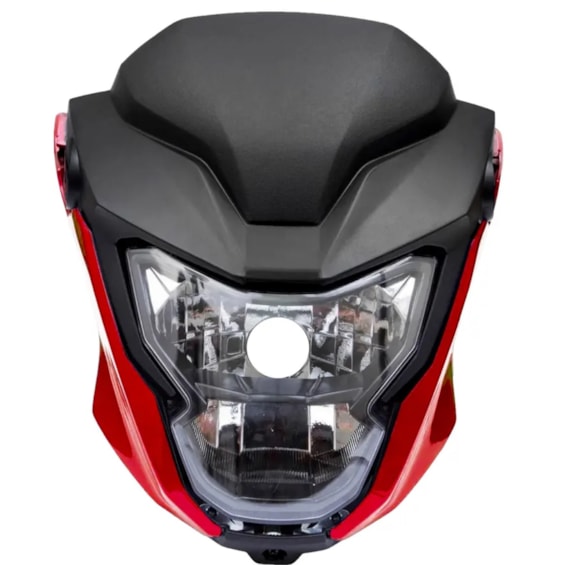 FAROL TITAN/FAN 160 -25/ TITAN/FAN 150 14-15 (LAMP SUBST) VERMELHO MACEIO (PLASMOTO)