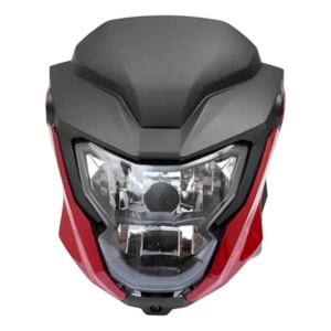 FAROL TITAN/FAN 160 -25/ TITAN160 17FAN 160 17-18 (LAMP SUBST) VERMELHO GUARAU (PLASMOTO)