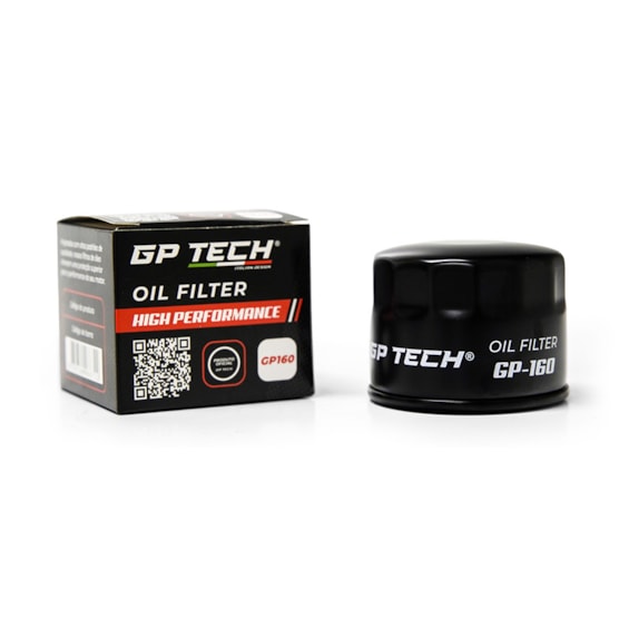 FILTRO OLEO GP TECH GP160 BMW F 650GS 08-12/ F 800GS/R 12-18/ F 750GS 17-23/ F 900R 20-24/ 1000 HP4