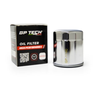 FILTRO OLEO GP TECH GP174C HARLEY DAVIDSON V-ROD / NIGHT ROD (CROMADO)