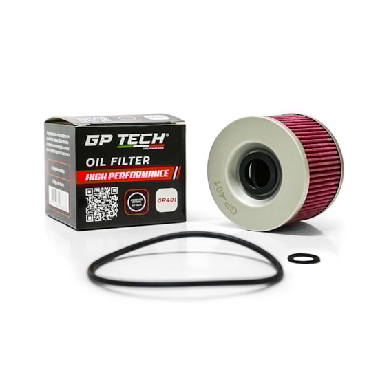 FILTRO OLEO GP TECH GP401 KAWASAKI NINJA 250 08-12 / HONDA CB500 FOUR / CB750 FOUR