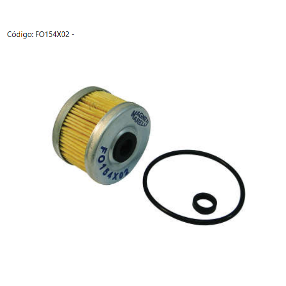 Filtro Oleo Magneti Marelli Twister / Falcon / CB 300 / Tornado / XRE 300 / NX 350 / XLX 350 FO154X0