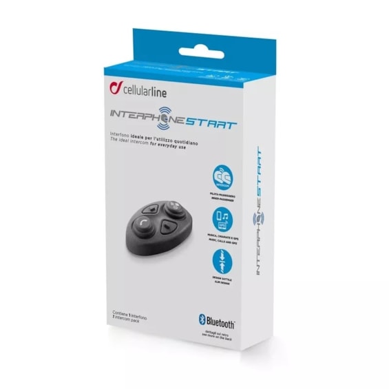 Intercomunicador de Capacete Interphone BTSTART Bluetooth 3.0 (1 Unidade) Individual 