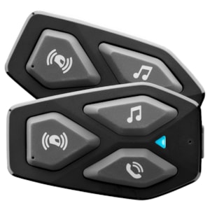 INTERCOMUNICADOR DE CAPACETE INTERPHONE UMCOM3 DUPLO ( PILOTO E GARUPA)