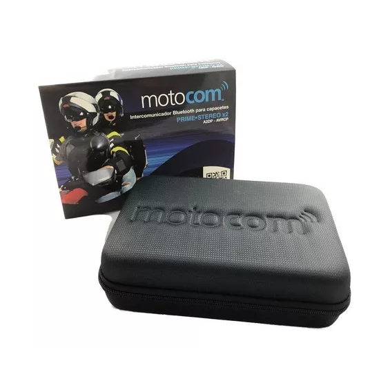 Intercomunicador de Capacete Motocom Prime (2 Peças) 