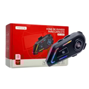 INTERCOMUNICADOR DE CAPACETE TOMATE UNITÁRIO (RECEPTOR DE CHAMADA)  MT-C003