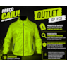 Jaqueta Feminina GP TECH LUX Fluo Casual Resistente À água OUTLET