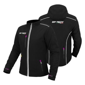 Jaqueta Feminina GP TECH SOFT Casual Resistente À água 
