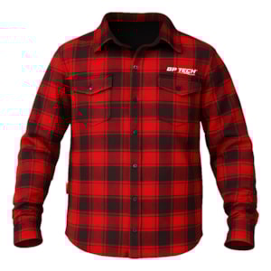 JAQUETA GP TECH CUSTOM XADREZ FLANELADO COM PROTEÇÃO