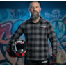 JAQUETA GP TECH CUSTOM XADREZ FLANELADO COM PROTEÇÃO