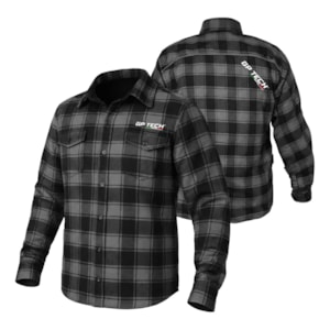 JAQUETA GP TECH CUSTOM XADREZ FLANELADO COM PROTEÇÃO