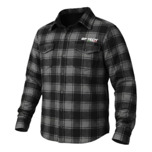 JAQUETA GP TECH CUSTOM XADREZ FLANELADO COM PROTEÇÃO