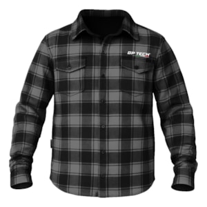 JAQUETA GP TECH CUSTOM XADREZ FLANELADO COM PROTEÇÃO