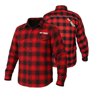 JAQUETA GP TECH CUSTOM XADREZ FLANELADO COM PROTEÇÃO