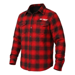 JAQUETA GP TECH CUSTOM XADREZ FLANELADO COM PROTEÇÃO