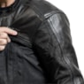 JAQUETA GP TECH NERO VELOCE COURO