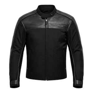 JAQUETA GP TECH NERO VELOCE COURO