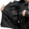 JAQUETA GP TECH NERO VELOCE COURO