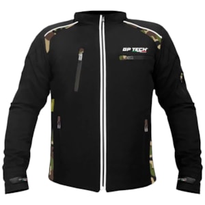 Jaqueta GP TECH SOFT Casual Resistente À água Camuflada 