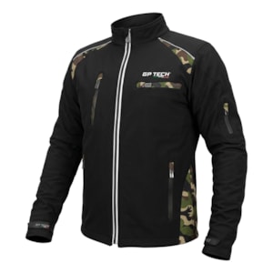 Jaqueta GP TECH SOFT Casual Resistente À água Camuflada
