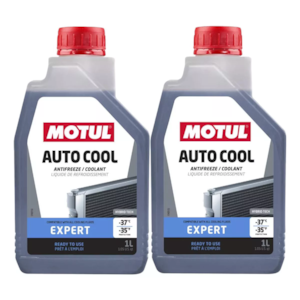 KIT 2 ADITIVO RADIADOR MOTUL AUTO COOL EXPERT -37C 1L (AZUL)