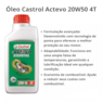 KIT 2 OLEO CASTROL ACTEVO ESSENTIAL 4T 20W50 