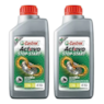 KIT 2 OLEO CASTROL ACTEVO STOP-START 10W30 4T