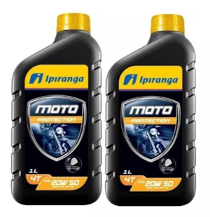 KIT 2 OLEO IPIRANGA 4T 20W50 SL MINERAL