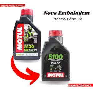 KIT 2 OLEO MOTUL 5100 4T 15W50 