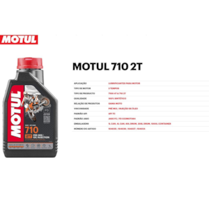 KIT 2 OLEO MOTUL 710 2T 